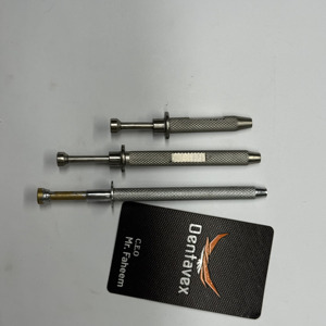 เครื่องมือจับลูกปัดสแตนเลส 316L สำหรับสักและเจาะ  เครื่องมือจัดตำแหน่งสำหรับตกแต่งคิ้ว อุปกรณ์มืออาชีพ Dentavex - Product Image 2