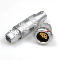 Câble ORA ERA 4 5 12 broches demi-lune femelle FFA Push-Pull 00B 0B 1B vers LFA BNC Push-Pull étanche USB Connecteurs noirs