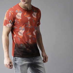 เสื้อยืดผู้ชายแฟชั่นฤดูร้อน ผ้าฝ้ายถัก 100% พิมพ์ลายแบบซับลิเมชั่น ขายดีที่สุด สวมใส่สบาย ระบายอากาศได้ดี คุณภาพสูง รับสั่งทำ - Product Image 2