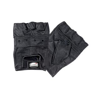 Gants d'entraînement de gymnastique unisexes en cuir demi-doigt durables personnalisés pour les sports de musculation entraînement Fitness haltérophilie - Product Image 1