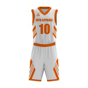 Uniforme Deportivo de Baloncesto Transpirable, Jersey y Pantalones Cortos Ligeros, Fabricante de Exportación OEM Personalizado - Product Image 2