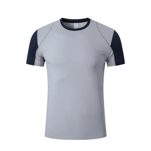 Camiseta de Fútbol Personalizada Negra y Azul con Estampado por Transferencia de Calor, 100% Poliéster, Cuello en V, Manga Corta, Transpirable, Absorbe la Humedad, Unisex - Product Image 2