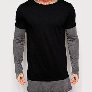 เสื้อยืดสองชั้นอินเทรนด์ ผ้าเนื้อนุ่มสบาย น้ำหนักเบา สำหรับผู้ชายผู้หญิง สวมใส่สบายๆ ทุกวัน ดีไซน์ทันสมัย - Product Image 4