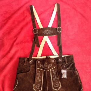 Venta al por mayor Lederhosen alemán Trachten bávaro tradicional Oktoberfest hombres personalizado corto Kurze Lederhose para hombres 2025 - Product Image 6