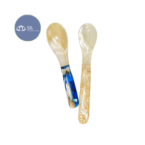 Cuillère à caviar de luxe tendance, écologique, de haute qualité, en nacre, la plus vendue, durable, BLUE LOTUS FARM - Product Image 2
