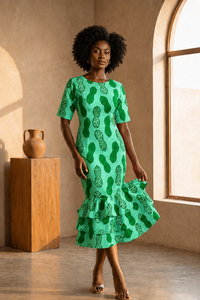 Tela africana estampada Ankara, tela de algodón, tela de moda, tela personalizada para vestidos, textiles, exportaciones al por mayor - Product Image 5