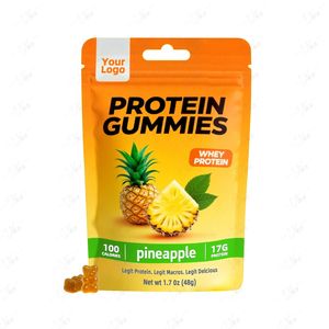 Marque privée Bonbons aux ananas et aux protéines de lactosérum Complément alimentaire à haute teneur en protéines pour la récupération musculaire - Product Image 1