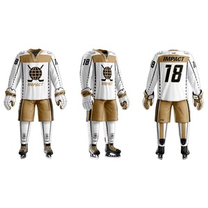 Fabricant de vêtements d'équipe de hockey sur glace, vente en gros, OEM, broderie personnalisée, fournisseur mondial de vêtements de hockey haut de gamme par sublimation - Product Image 6