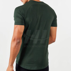 เสื้อยืดออกกำลังกายผู้ชาย ระบายอากาศได้ดี เสื้อผ้าฝึกซ้อมกีฬา พิมพ์ลายได้ตามต้องการ เสื้อยืดออกกำลังกายผู้ชายทรงเข้ารูป - Product Image 3