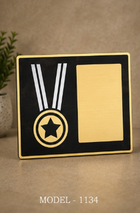 Placa Deportiva Metálica con Diseño de Medalla Grabada, Premio de Reconocimiento Modelo 1134, Trofeo para Juegos y Eventos - Product Image 5