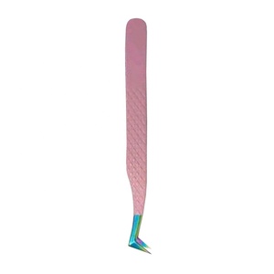Pince à cils Royal 2026 Nouveau Stock Pointue en Acier Inoxydable Anti-Magnétique Durable pour Extensions de Cils Volume Russe - Product Image 3