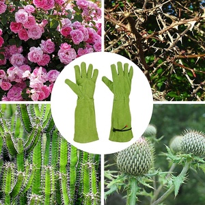 ถุงมือทำงานในสวนแขนยาวหนังแกะสำหรับผู้หญิง,ถุงมือทำสวนกันน้ำออกแบบเองได้ - Product Image 5