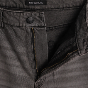Pantalones Vaqueros Casuales de Pierna Ancha para Hombre, Cintura Media, Lavados, 99% Algodón, 1% Elastano, de Gran Comodidad y Disponibles para Marca Privada - Product Image 4