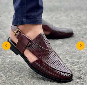 Sandales artisanales marron pour hommes, de qualité supérieure, confortables et légères, à prix bas et faible MOQ. - Product Image 4