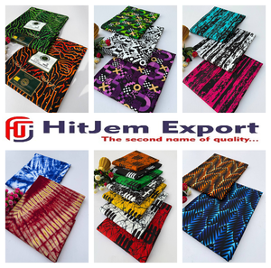 Tissu en coton Ankara imprimé wax africain de haute qualité sur mesure, textile de mode traditionnel, fournisseur de fabrication OEM - Product Image 5