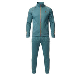 Conjunto Deportivo para Hombre Value Choice, Ropa Deportiva con Cierre de Cordón, Ropa de Entrenamiento Atlético, Chaqueta con Cuello Alto, Pantalones Deportivos, Personalizado, Color Sólido - Product Image 5