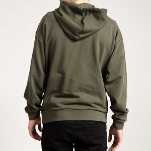 Sudadera con Capucha Extra Grande de Alta Calidad, Hecha a Medida, 100% Algodón Felpa, para Hombre, con Logotipo Sublimado, Bolsillo, Color Liso, Lavada - Product Image 2