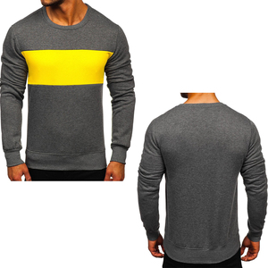 เสื้อสเวตเชิ้ตผู้ชายแบบสั่งทำพิเศษพร้อมโลโก้ด้านหน้า ผ้าฝ้าย/โพลีเอสเตอร์ ขนแกะ คอทรงโอ ทรงปกติ เป็นมิตรกับสิ่งแวดล้อม ระบายอากาศได้ดี แห้งเร็ว - Product Image 5