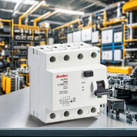 Disjoncteur différentiel modulaire AOELEC AUR3, 4 pôles, 10 kA, type magnétique, AC/A/S, certifié CE