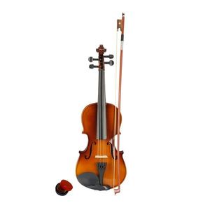 New 3/4 Acoustic Violin Case with Natural Bow Rosin - Product Image 2