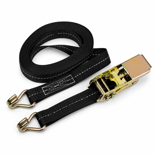Correa de Amarre con Trinquete de 25mm y 800kg, de Poliéster Resistente al Desgaste, para Manejo de Carga en Camiones, Suministro de Marca Privada - Product Image 4