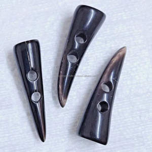 Boutons de perles fabriqués à la main Accessoires corne bascule pour la fabrication de bijoux par Tayyab Handicraft - Product Image 3