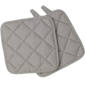 100% Cotton Linen Heat Resistant Oven Mitt & <b>Pot</b> <b>Holder</b> Custom Logo OEM Wholesale - Product Image 4