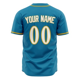 Man <b>Baseball</b> Style Shirts Basketball Polyester Breathable Team Uniform Sportswear OEM Private Label Wholesale - Product Image 4