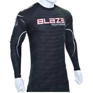 ออกแบบโลโก้ของคุณเองบนเสื้อรัดกล้ามเนื้อแขนยาวสำหรับ MMA, BJJ และกีฬาอื่นๆ สำหรับผู้ชาย - Product Image 2