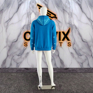 CLOVIX SPORTS - Fabricante de Sudaderas con Capucha Personalizadas para Hombre, 100% Algodón, Bordado y Estampado en Relieve, Venta al Por Mayor - Product Image 3