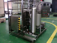 Pasteurisateur à plaques entièrement automatique pour lait, 500L-20000L, avec moteur et composants de roulement, prix usine
