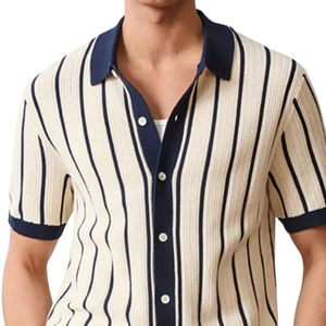 Polo de Verano Personalizado para Hombre, de Manga Corta, Tejido Informal, Premium, Transpirable, Ligero, Cómodo y Elegante - Product Image 2