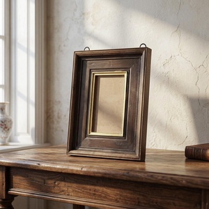 Handcrafted <b>Rustic</b> Wooden <b>Photo</b> <b>Frame</b> for Wall and Table Display Vintage Home and Office Decor Factory Direct - Product Image 2