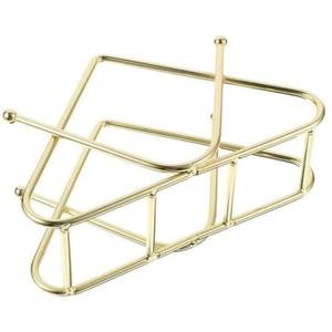 Cesta para Servilletas de Hierro de Diseño Exclusivo para Decoración de Mesa de Alta Gama, que Mejora la Presentación de la Cena con un Diseño Metálico Contemporáneo - Product Image 3