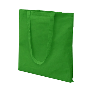 Green Cotton Canvas Tote <b>Bag</b> Long Handle <b>Zipper</b> Closure Double Stitched Hem Blank Custom Logo Print Wholesale Bulk <b>Shopping</b> - Product Image 1