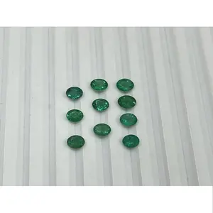 प्राकृतिक जाम्बिया Emeralds ढीला पत्थरों मिश्रित आकार पन्ना रत्न