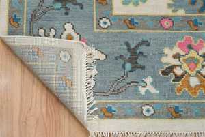 Luxury Multicolor Hand Knotted Wool Oushak Area <b>Rug</b> Classic <b>Traditional</b> Floral Medium Washable Carpet <b>Living</b> <b>Room</b> Home Decor - Product Image 2