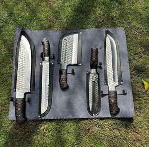 Vaisselle de cuisine en gros, personnalisée, faite à la main, écologique, compatible lave-vaisselle, design moderne, en cuir et acier - Product Image 1