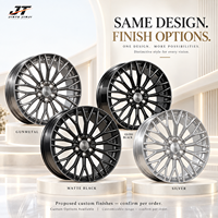 Jantes forgées multi-branches en Y de 18 à 22 pouces, finition argent poli, 5x112 5x114.3 Monobloc VIW-152 pour BMW Audi Mercedes-Benz