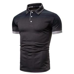 Polos Unisex Básicos Casuales, Camisetas de Algodón Bordadas para Polos, Logotipo Personalizado, Antiarrugas, Camisetas de Golf Personalizadas para Hombre - Product Image 4