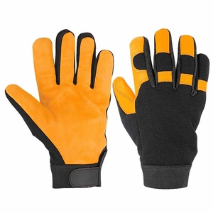 Guantes Mecánicos de Cuero Vacuno de Primera Calidad, Resistentes a la Abrasión, Suaves y Cómodos para Actividades al Aire Libre - Product Image 3