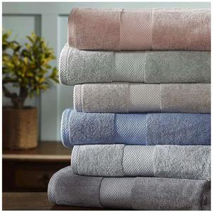 Terry <b>Towel</b> Factory Wholesale 100% Cotton Quick-Dry Dobby Border Hand Face Bath <b>Towel</b> 3-Piece Set 70x140cm Extra <b>Large</b> Absorbent - Product Image 3