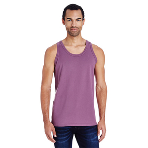 Débardeur Homme Bleu Uni Sans Manches Col Rond Séchage Rapide Sportif en Polyester Tricoté 2025 – Qualité Supérieure 100% Coton - Product Image 6