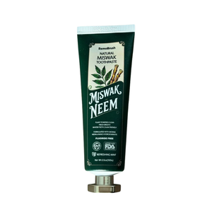 Pasta Dental Herbal Natural Anticaries con Miswak y Neem, Sabor a Cardamomo, para el Cuidado Bucal en el Hogar para Adultos - Product Image 4
