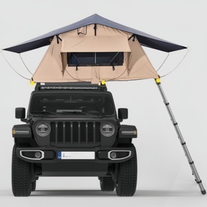 Kustom luar ruangan baru lembut Shell Dachzelt 4X4 Suv mobil atap atas tenda luar ruangan berkemah atap atas tenda obral - Product Image 1