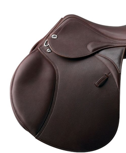 High Grade Leather English Horse Saddle Lightweight Durable <b>Equestrian</b> Riding Saddle for Jumping Dressage Training - Product Image 4