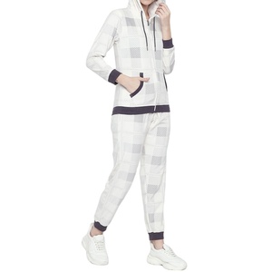 Women Hooded Drawstring Elastic Waist Printed Tracksuit Custom Sweatpants Set 2 Piece Jogging Suits Oversized - Product Image 2