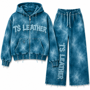 Chándales Unisex de Invierno Transpirables de Corte Regular, con Capucha, Estilo Vintage, 100% Algodón de Peso Medio, Color Personalizado, Logotipo Premium - Product Image 2