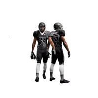 Ensemble de tenues d'entraînement de football américain unisexe personnalisées 2027, respirantes, à manches courtes, anti-transpiration, de qualité supérieure