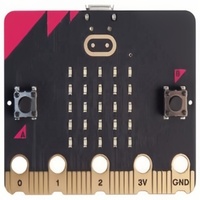 Carte de développement programmable Micro Bit V2.21 NRF52833 avec matrice LED 5x5, capteur de mouvement, haut-parleur, microphone pour l'éducation STEM et le maker